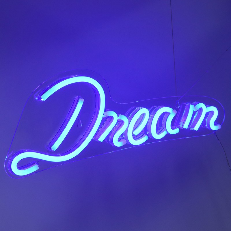 LED Neon Lamp Unique USB Powered Wall Neon Sign Party