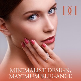 Minddha Sterling Silver Wedding Band – 925 Pure Sterling Silver Band for Women & Men | Sterling Silver Band for Women | Sterling Silver Wedding Band for Men - 2mm Band Size 4