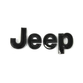MOPAR 13-16 Compatible with Jeep Compatible with Grand Cherokee Gloss Black Compatible with Jeep Hood Emblem NAMEPLATE OEM New Compatible