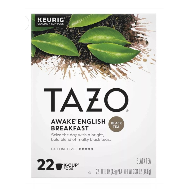 Tazo Awake English Breakfast Black Tea K Cup Pods 22