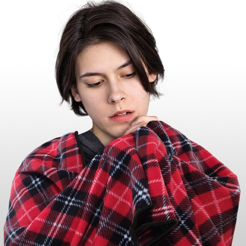 5V Electric Heated Blanket USB Heating Shawl Blanket Three Speed