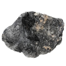 Nupuayi Natürlicher Schwarzer Rutilquarz Unregelmäßig Mineralien Stein Naturstück Reiki Heilstein Feng Shui Dekoration für Haus und Büro, 201g-300g