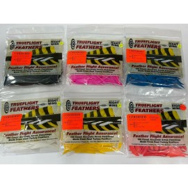 Trueflight 2 1/2" RW Feathers Parabolic Cut - Black