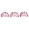 Baluue 3pcs Printed Adjustable Cotton Nurse Hat Stylish Operating Room