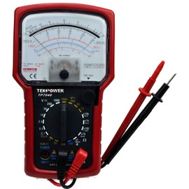 Tekpower TP7040 20-Range AC/DC Analog Multimeter General Purpose with High Accuracy and Well Built Details, Strong Needle