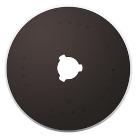 OLFA Chenille Cutter Replacement Blade, 1 Blade (CHB-1) - Tungsten Steel Circular Rotary Cutter Blade for Chenille Fabric, Crafts, Sewing, Quilting, Replacement Blade: Fits OLFA CHN-1 Chenille Cutter