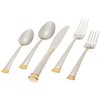 Lenox Eternal Gold Flatware 5-Piece Place Setting, Service for 1