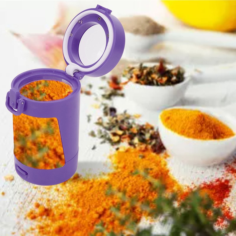 Spice Storage Box Odor Resistant Excellent Sealing Compact Light Weight