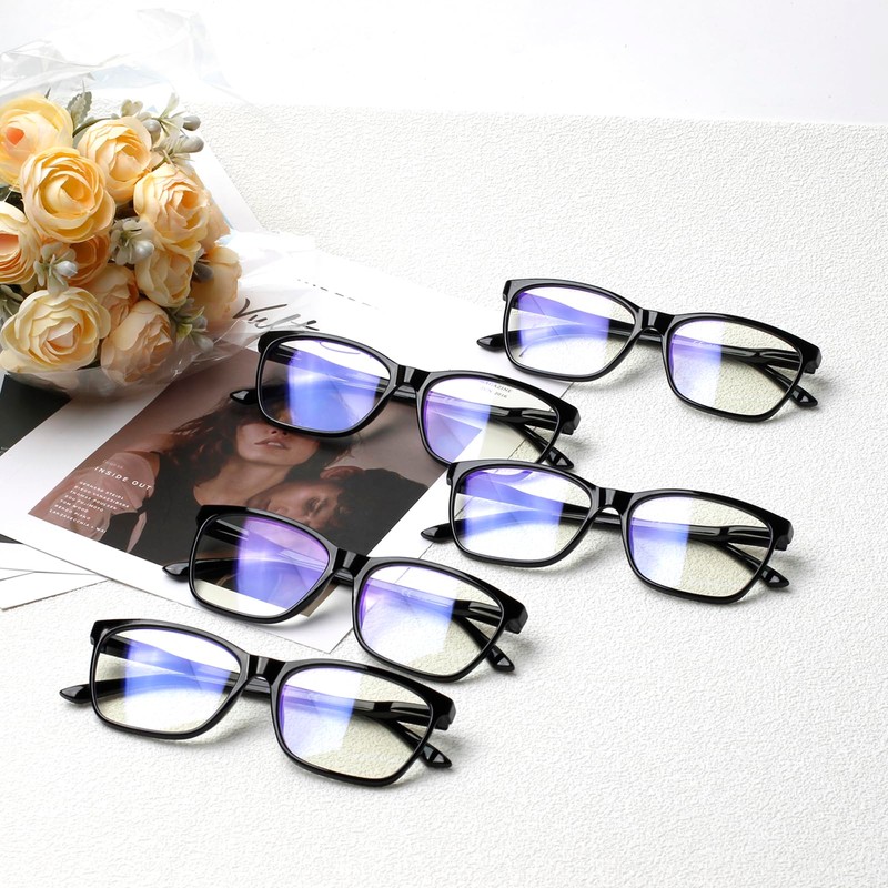 SIGVAN Ladies Reading Glasses Blue Light Blocking Spring Hinge Fashion