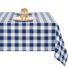 XWZO Checkered Table Cloths Rectangular 60 x 120 Inch -