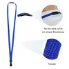 Bestom Bulk Polyester Safe Breakaway Lanyards for ID Badge Name