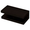 C.R. LAURENCE NDC60RB CRL Oil Rubbed Bronze No-Drill Fixed Panel
