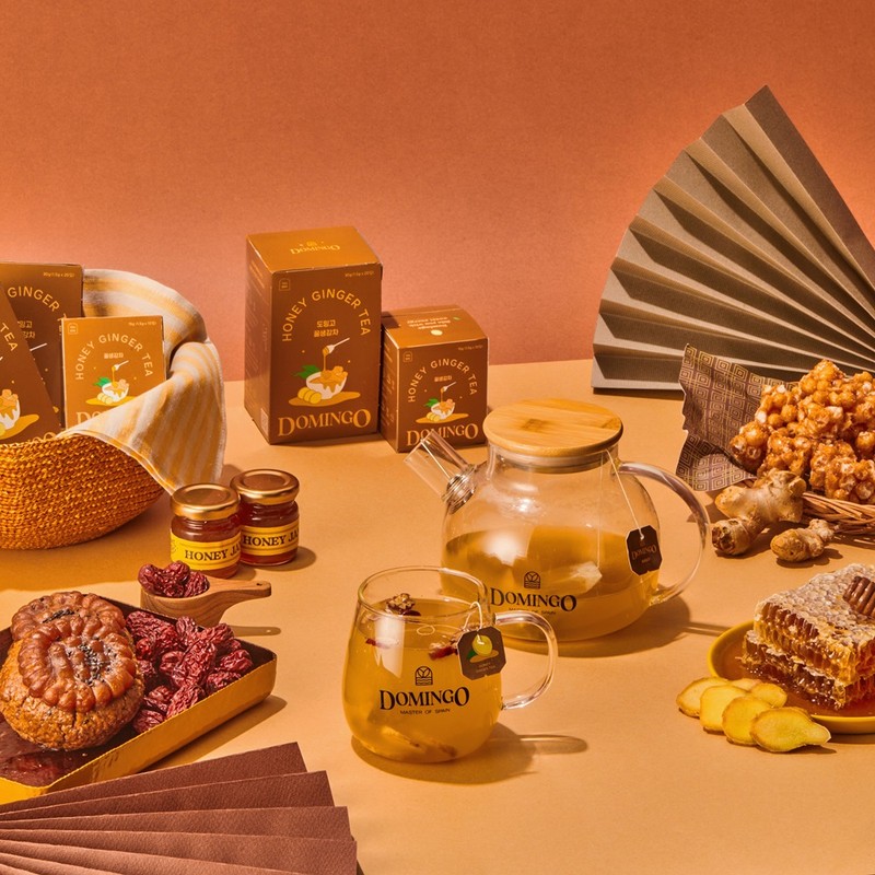 Domingo Honey Chamomile 10p + Honey Ginger 10p Set, Honey