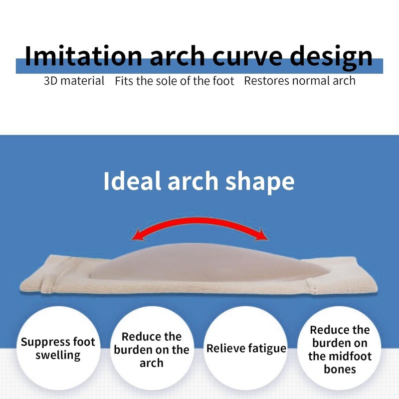 arch support (Black, one size)