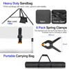 EMART 10x10FT Backdrop Stand, Photo Video Studio Adjustable&Lockable Heavy Duty