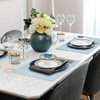 ASYOUWISH Set of 6 PVC Kitchen Table Place Mats, Non-Slip