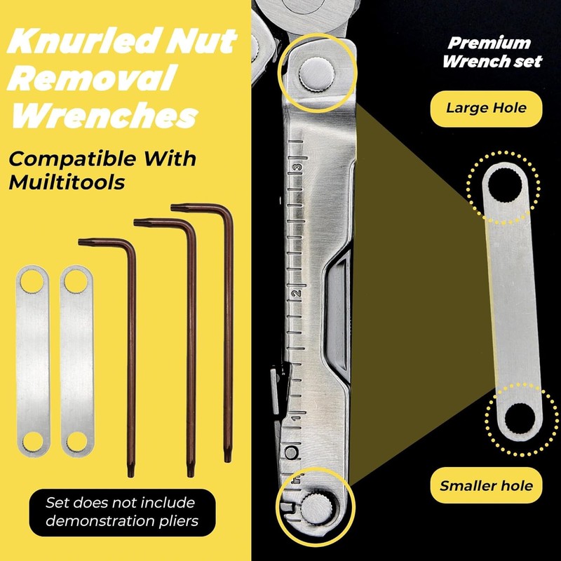 Wrench Set for Multi-Tools - Includes 2 304 Stainless Steel