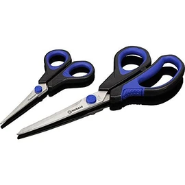 Kobalt 2pk Stainless Steel Scissors, Non Slip Grip, 8.5" & 5.5" Long