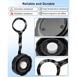 QAGGUM Gas Cap Fit for Mikasa MTX60SD MTX70HD MTX70HDR MTX70SD MTX80 MTX80HDR, Fuel Tank Cap Replace 366350460