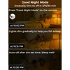 Wivety Sleep Light Bulbs Amber 1600K with Remote Control, E26