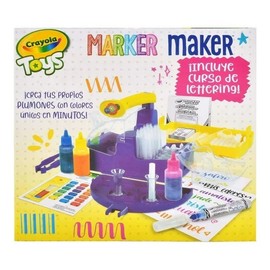 Crayola MARKER MAKER CRAYOLA - JUGUETE PARA NIÑOS EN ESPAÑOL