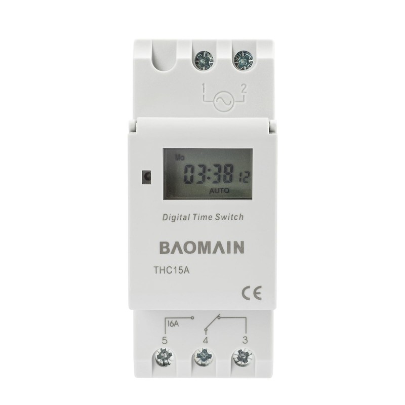 Baomain THC15A AC 220V - 240V Digital LCD Power Programmable