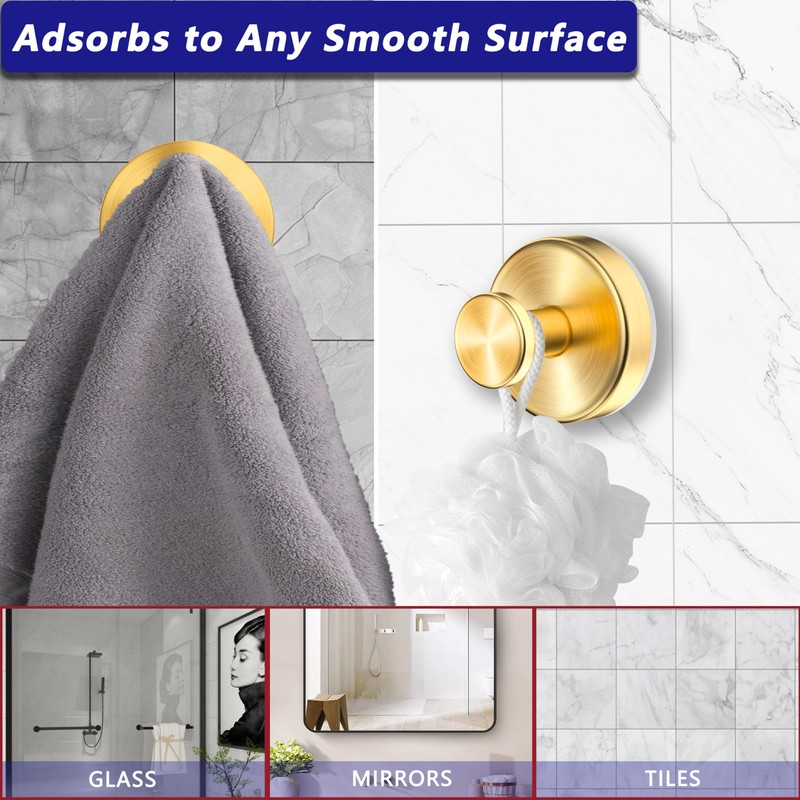 Suction Cup Hooks for Shower,Wreath Hanger for Front Door,Removable No