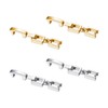 HAIKING Fold Over Clasp, 4 PCS Brass Watch Strap Clasps