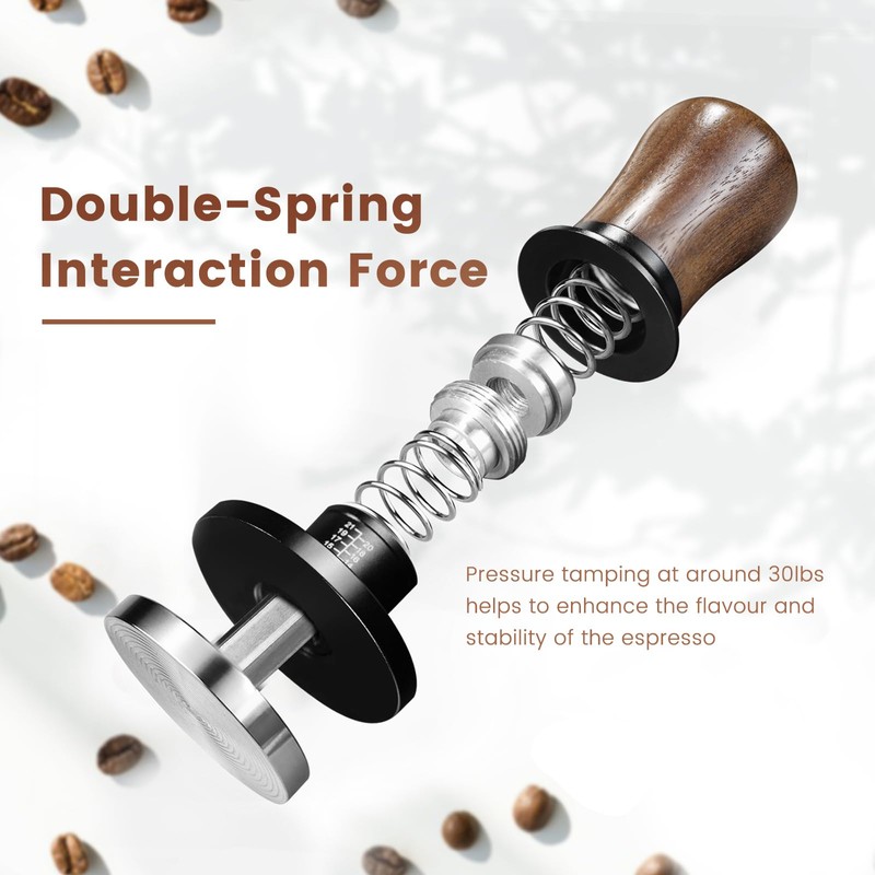 NOTSEK Coffee Tamper, 58.3mm Espresso Tamper with 30lbs Constant Pressure,