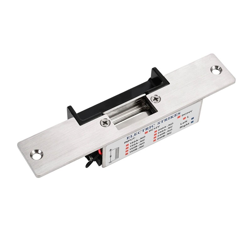 YUHANUS Electric Strike Door Lock Fail-Secure NO Mode 12V DC