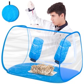 Juexica Large Still Air Box, Mushroom Grow Kit 35.5 x 23.5 x 23.5 Inches Portable Still Air Box Tent Mycology for Mushroom Plant Growing Supplies, Mushroom Horticulture, Home Scientist(Novelty Style)