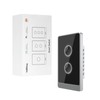 Smart Wall Light Switch, 2.4GHz 2 Gang WiFi Touch Switches,