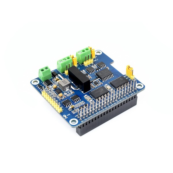 Waveshare 2-Channel Isolated CAN Bus Expansion HAT Compatible with Raspberry