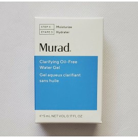 Murad Clarifying Oil Free Water Gel Moisturizer 5ml/.17floz Travel Sz, New! C29