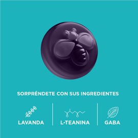 Paquete de 2 Gomitas Relajantes con L-Teanina y GABA, HEALLY Stress Free, Sabor Frambuesa, Adultos, 144 Gomitas, Veganas, Sin Azúcar, Sin Gluten, 100% Natural