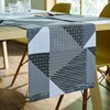 Catherine Lansfield Dining Larsson Geo Cotton 33x220 cm Table Runner