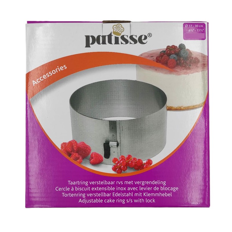 patisse 72458 Gebäckring, Edelstahl