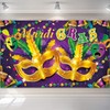 Mardi Gras Decorations, Mardi Gras Backdrop, Mardi Gras Banner, New