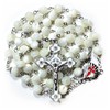 GeekTenet Rosary Beads Chaplet Natural Shells 8mm Rosery Cross Catholic