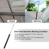 Automatic window opener for greenhouse, automatic opening and closing, temperature