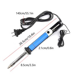 40W 2 in 1 Function Electric Soldering Iron Suction Tin Desoldering Welding Tool US Plug 110V
