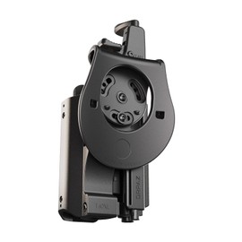 Orpaz T40 Adjustable and Modular S&W Holster Compatible with OWB S&W M&P 40 Holder with Light/Laser/Sight/Optics, LH-Large, Paddle Attachment - Will Secure Your Handgun with a Tactical Appearance