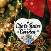 Gardening Ceramic Ornaments Plant Lover Gifts for Men Women, Plant