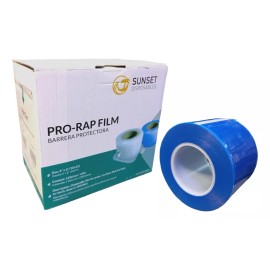 Suncet Barrera Protectora Desechabl Dental Pro-rap Film Sunset Azul
