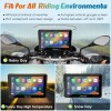 Unbranded 7Inch Motorcycle Navigation GPS Wireless Carplay Android Touch Screen