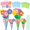 Flower Bouquet Craft Kit for Kids 12 Set Flower Bouquet