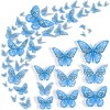 TangQ 72 Mariposas Decorativas, 3 Estilos Y 3 Tamaños
