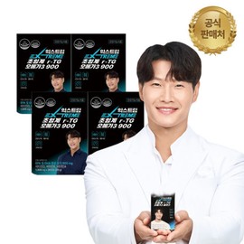 Kim Jong Kook Supercritical r-TG Omega 3 900 / 김종국 초임계 r-TG 오메가3 900 X 30캡슐 4박스 (4개월분)