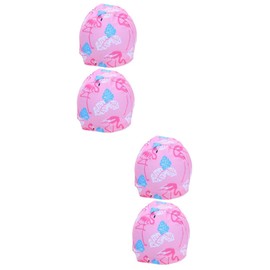 BESPORTBLE 4 Pcs Swimming Cap Swim Caps Swimming Cover Teens Swim Hat Adult Kids Swimming Hat Kids Shampoo Hat for Women Hats for Women Girl Beanie Girl Child Polyester Clothing Elastic