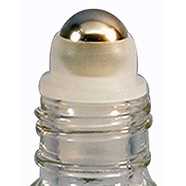 Perfume Studio® Replacement Roller Tops for Roll-On Bottles with Stainless Steel Metal Balls (24 Units) - Fits Roll On Bottles with a .63 in / 16 mm Inner Neck